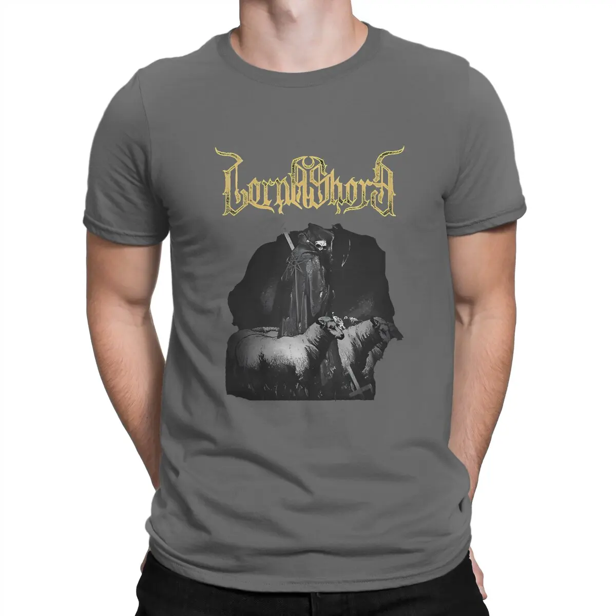 thumbnail image 1 of Camiseta creativa de Lorna Shore para hombre, cuello redondo, algodón puro, personalizable, ideal como regalo de cumpleaños o ropa de calle., 1 of 7