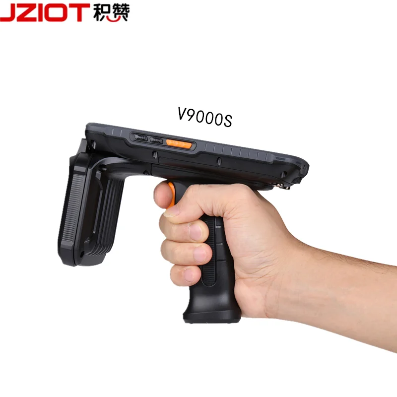 Rugged handheld android barcode scanner pda with Pistol Grip