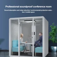 Maison mobile chambre entière salle insonorisée apprentissage piano sommeil cabine muette 2