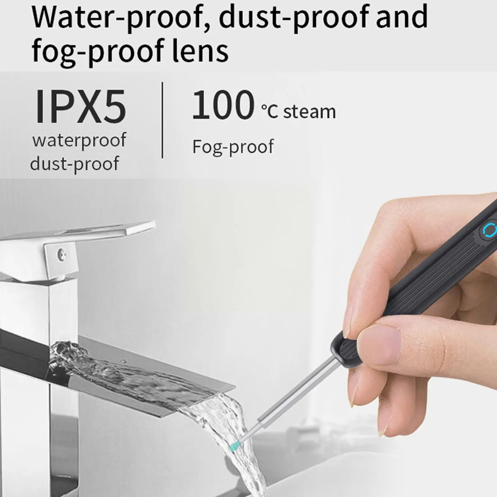 Wireless Smart Visual Ear Cleaner Otoscope Ear Wax Tool NE3 Sticks Ear Removal with Ear Camera Kit Endoscope Ear Cleaning K S3Q3 4
