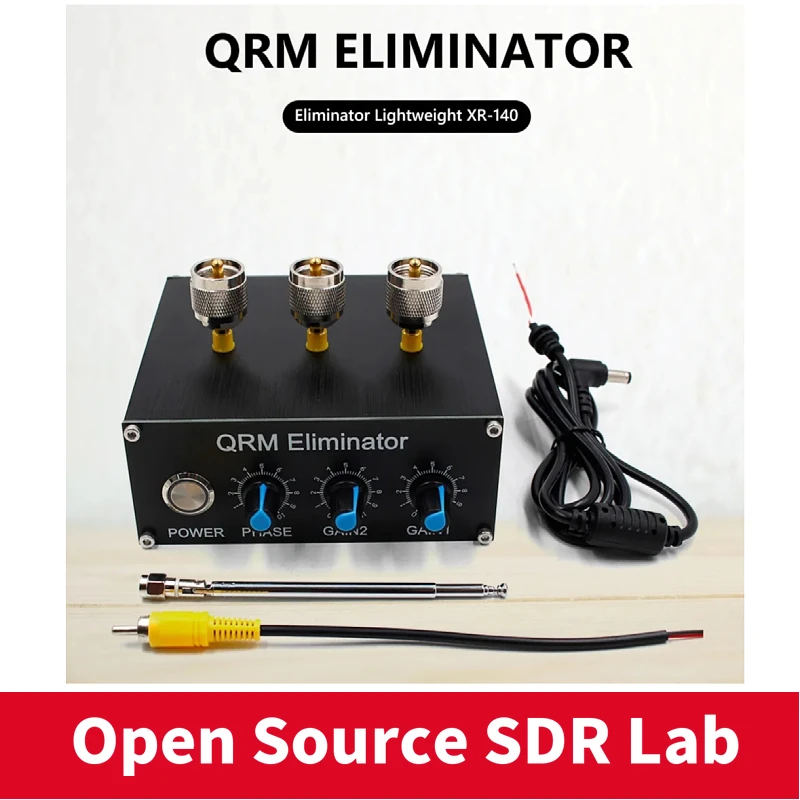 2  QRM ű, X HF 뿪, UHF, SL16-SMA, 1-30 MHz,  PTT  ׷̵, QRM ű 찳 ̽