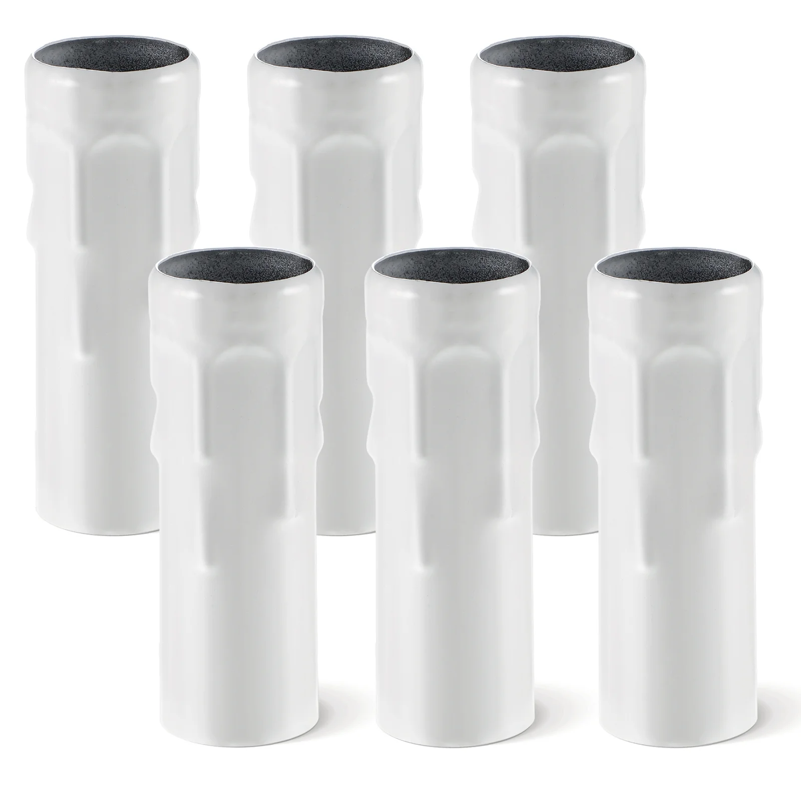 6 Pcs Drip Sleeves Tubes Chandelier Socket Covers for Wall Lamp Chandelier Lamp Holder Decorations