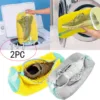 1/2PCS Washing Shoes Bag  Protector Fluffy fibers Polyester Washing Shoes Machine Friendly Laundry Bag Drying Bags 1