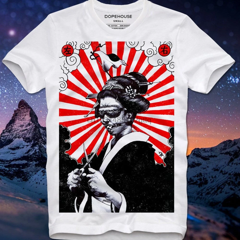 T shirt BDSM Geisha Japanese Japan Pop Art Girl Warhol Lichtenstein Pop  Culture Pinup Pin up Female - AliExpress