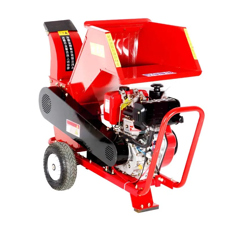 used machine wood chipper shredder garden tree diesel wood chipper shredder 2