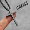 N672-Black Cross