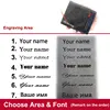 Free Name Engraving New Men Short Wallets High Quality Classic Card Holder Simple Male Purse Zipper Coin Pocket Men Money Clips 6