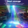 U'King 80W Bee's Eye Disco Party Light LED 6IN1 Effect Strobe Stage Light DMX Control&Sound Activated For DJ Bar Christmas Party 3