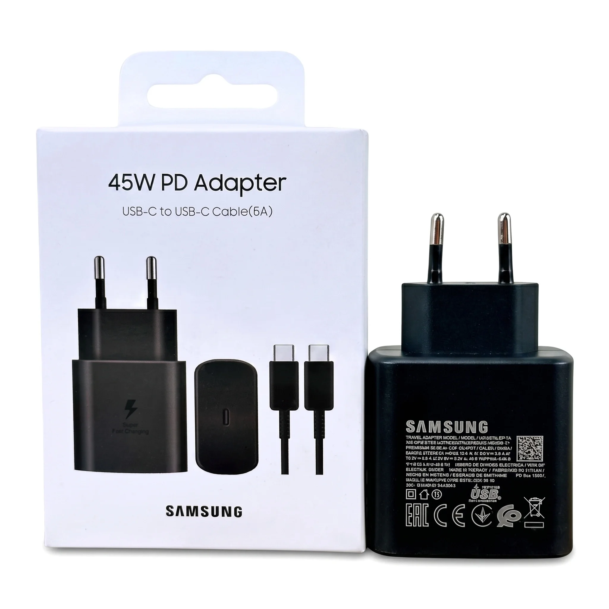 Super Fast 45W USB-C Charger with 1.8M Cable