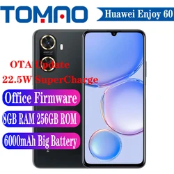 Original Huawei Enjoy 60 Smartphone 6.75" Octa core 8GB RAM 128GB 256GB ROM HarmonyOS 3.0 48MP Rear Dual Camera Multi-Language