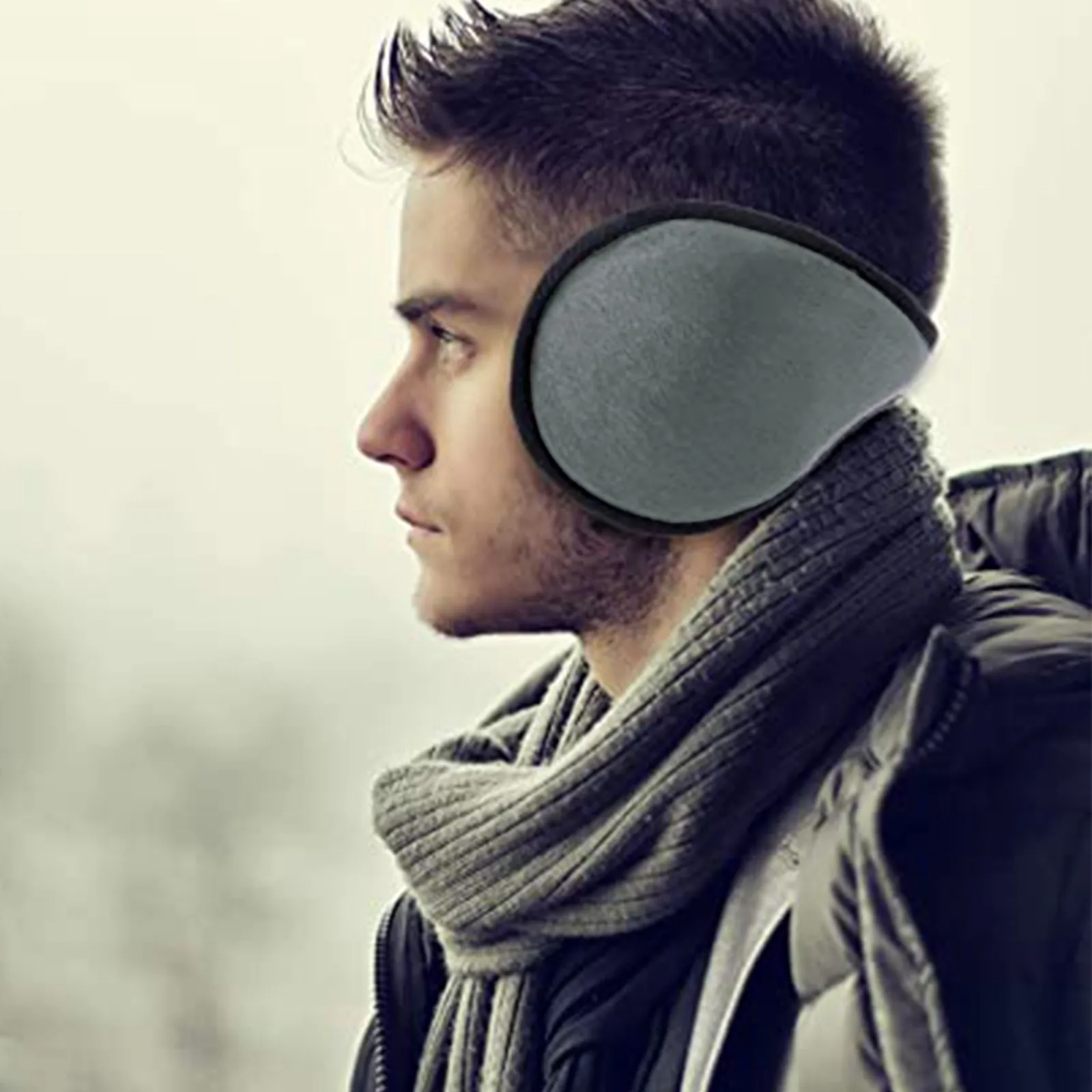Windproof Earmuffs Men Women's Ear Warm Protector Thicken Plush Winter Warm Fleece Earmuff Outdoor Cycling Warmer Soft Ear Muffs