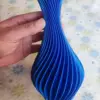 20cm 3D Printing Creative Vase Home Decoration Living Room or Office Table Decoration Light Luxury High-end Highly Customized 4