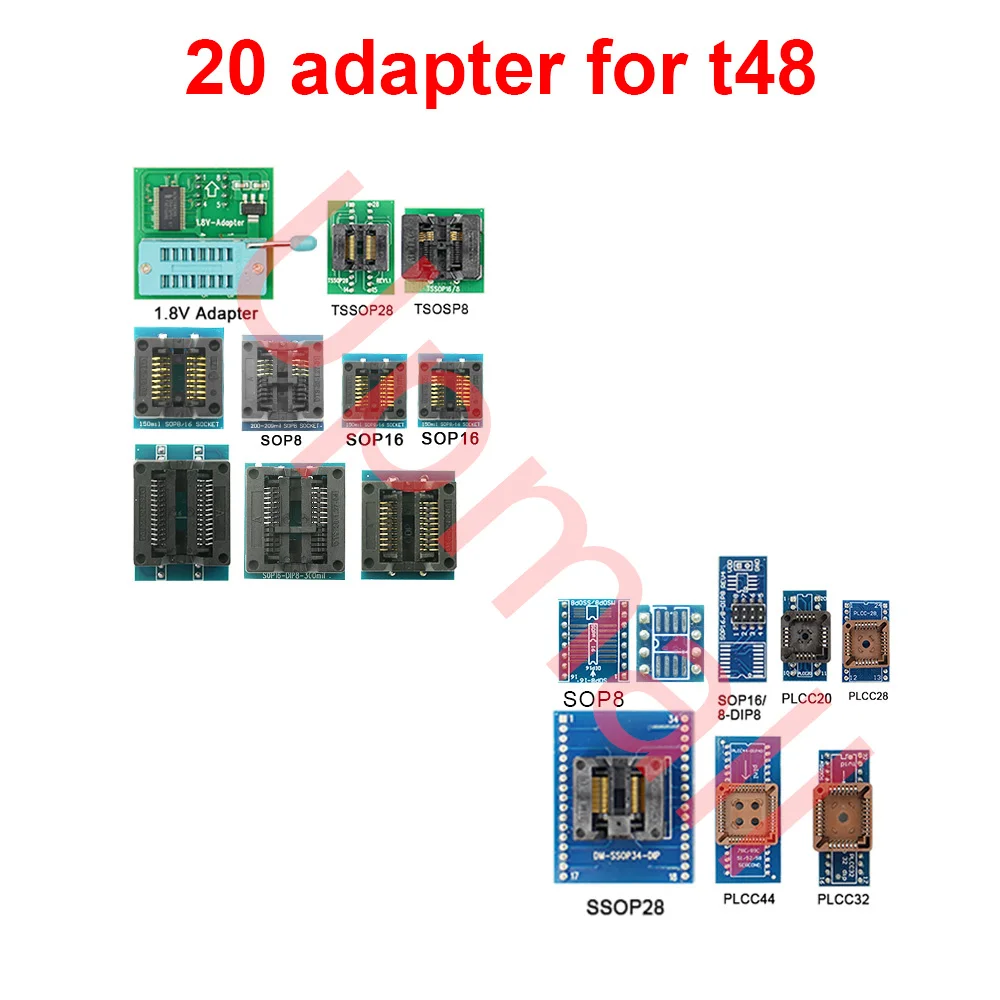 Programador Xgecu T48 V1263 Suporte 28000 para Adaptadores Spi ni Flash Emmc 20 Melhor programador xgecu t48 v1263 suporte 28000 para adaptadores spi ni flash emmc 20 melhor