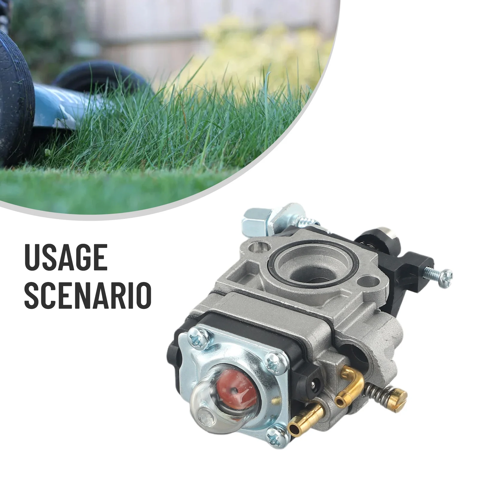 Description Picture 2 of itemChainsaw Accessory Carburettor Carb For-srimmer Hedge Trimmer Brush Cutter Chainsaw 22cc 26cc 33cc 34cc 36cc 2-stroke Carburetor