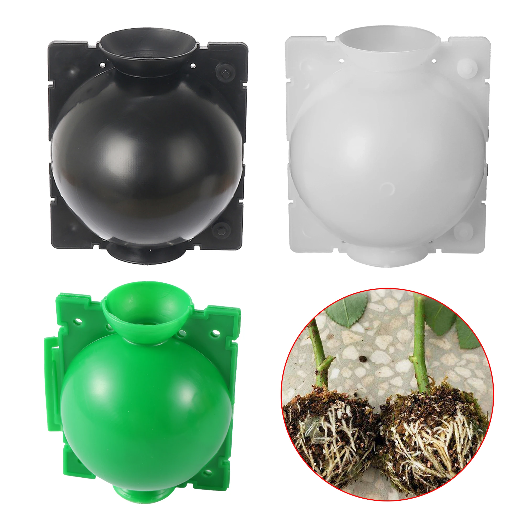 Plant Rooting Device, High-pressure Propagation Ball Grafting Box, Plant Root Ball Grafting, Transplanting Rooting Device