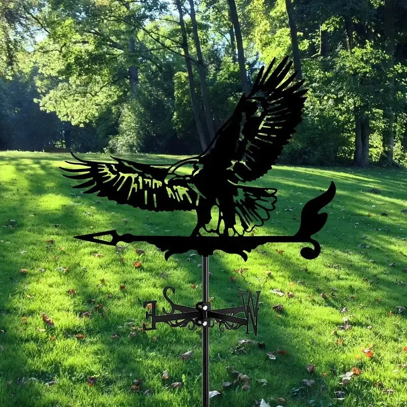 Rooftop Weather Vane,Metal Weather Vane,Garden Wind