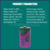1PCS Original 3.6V 1200mAh TL-5902 1/2AA ER14250 SL350 1/2 AA PLC Lithium Battery for CNC Machine PLC Equipment 3