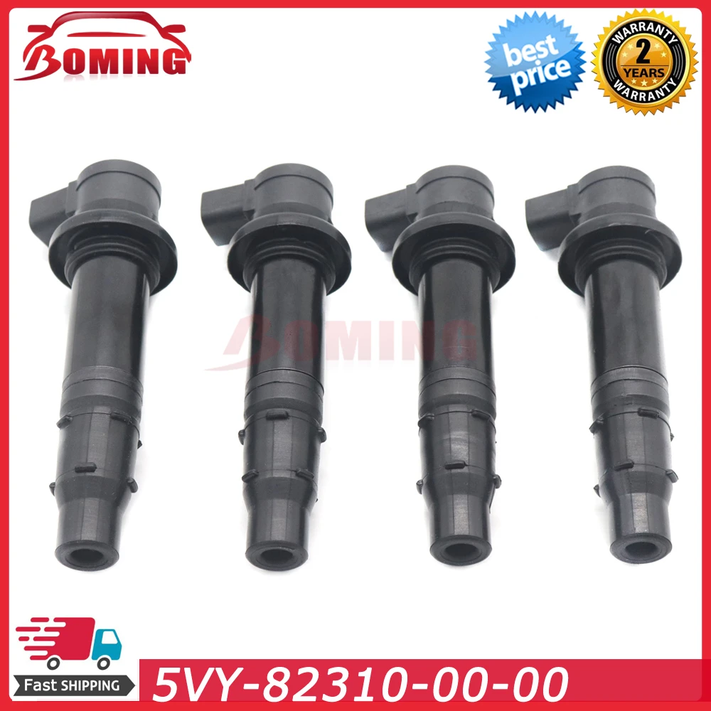 Nuova Bobina Di Accensione Per Auto Per Yamaha Fz1 V-Max 1700 Yzf-R1 Yzf-R6 Rs Venture Fx Nytro Sr Viper Rx-1 2008-2016 5Vy-82310-00-00
