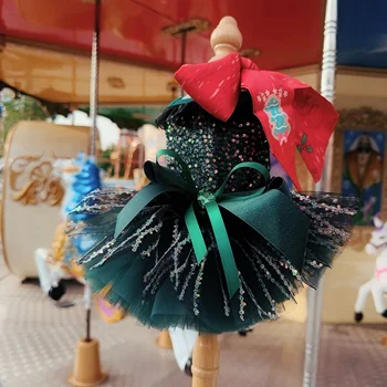 Sequin Christmas Princess Dress 1