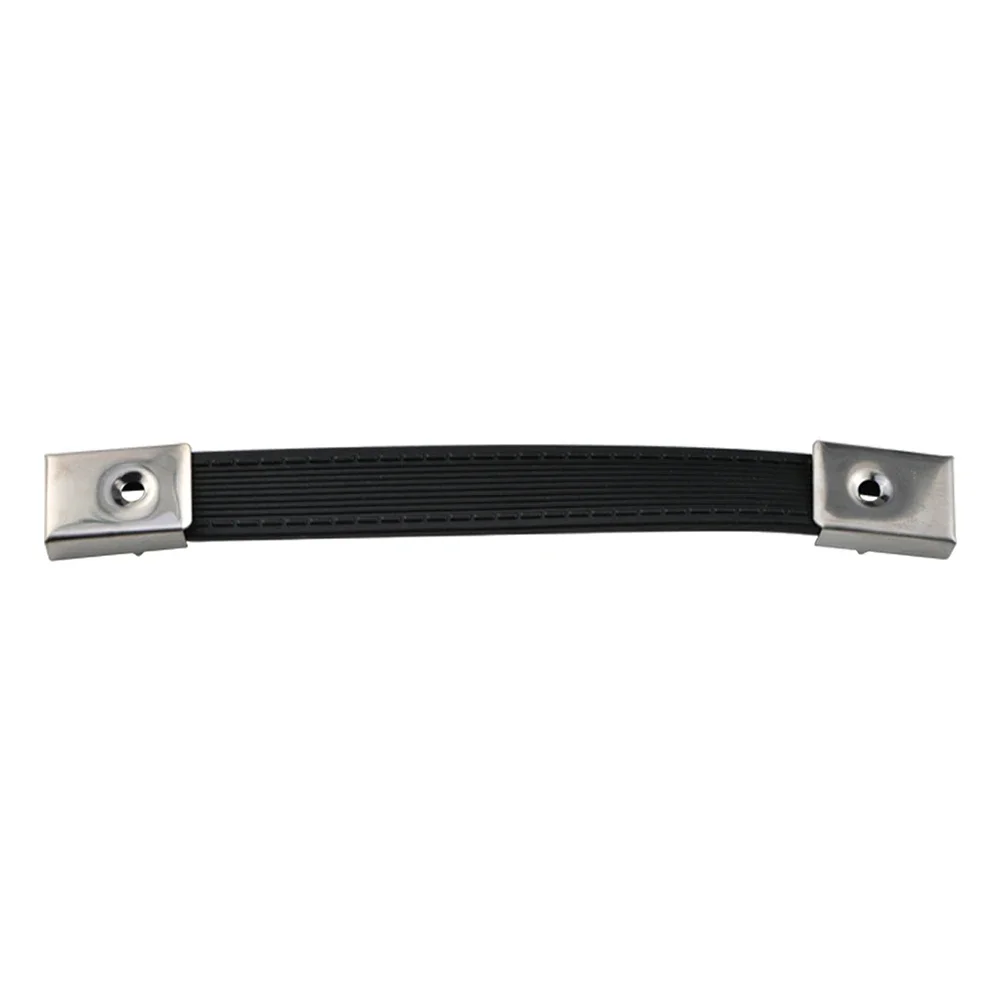 

For Case Box Speaker For Amps Handle Grip M4-M5 Screw PVC Silver Universal 150mm-200mm 18mm Adjustable Practical