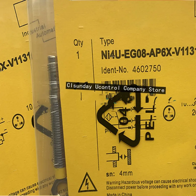 

3pcs New proximity switch NI4U-EG08-AP6X-V1131 NI4U-EG08-AN6X-V1131