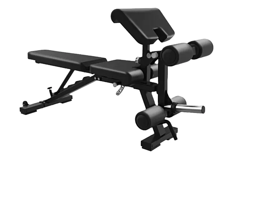 Bicipiti Multifunzionali Di Alta Qualità Leg Curl Leg Extension Panca Regolabile Palestra Attrezzature Per Il Fitness Casa Semi Commerciale