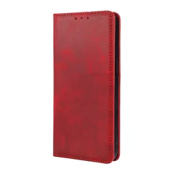 Elegant Leather Wallet Case – Retro Flip Cover with Soft Holder - Sony Xperia 1 IV (PCX - RD)