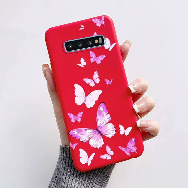 Cute Butterfly Painted Soft TPU Phone Case Cover