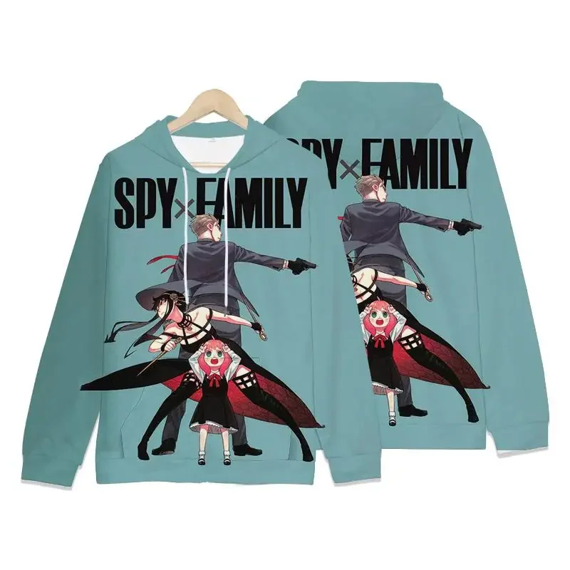 

Hot Sale Anime Spy X Family 3D Print Hoodie Men Women Casual Fashion Long Sleeve Hooded Sweatshirt Oversized Pullovers Clothing
