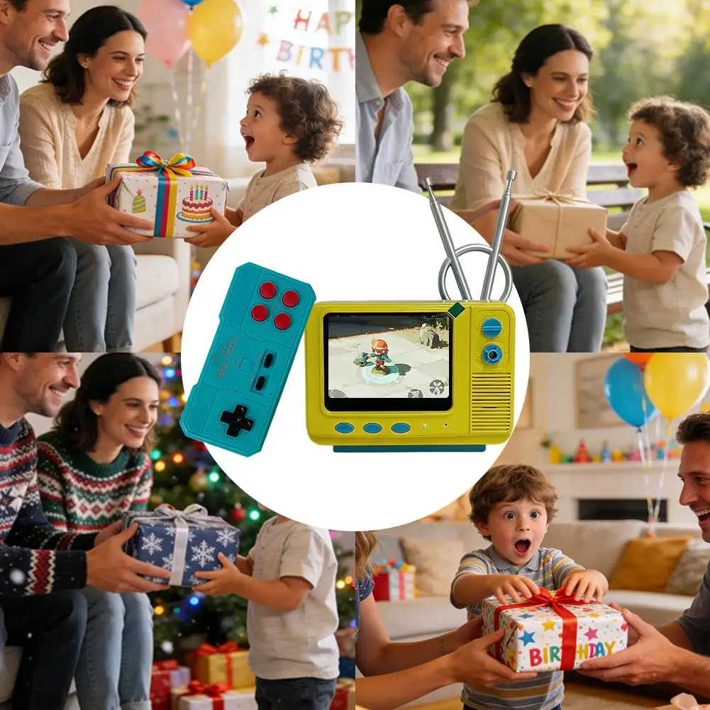 Retro Handheld Game Console 3.0 Inch Pocket Player 339 Games_voghion.com