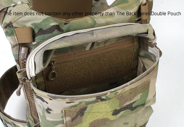 PEW TACTICAL FERRO STYLE Back Panel Double Pouch PEWTAC FCPC V5 
