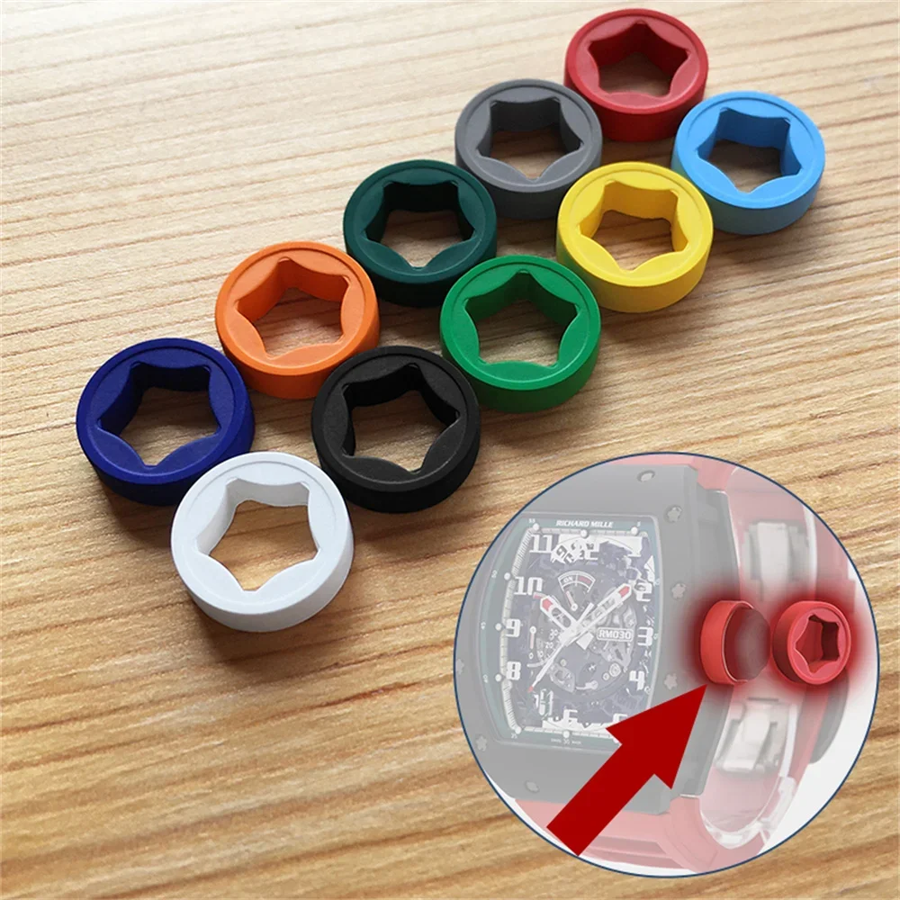 Guarda L'Anello Di Gomma Della Corona Per Le Parti Dell'Orologio Richard Mille Rm030 Rm029