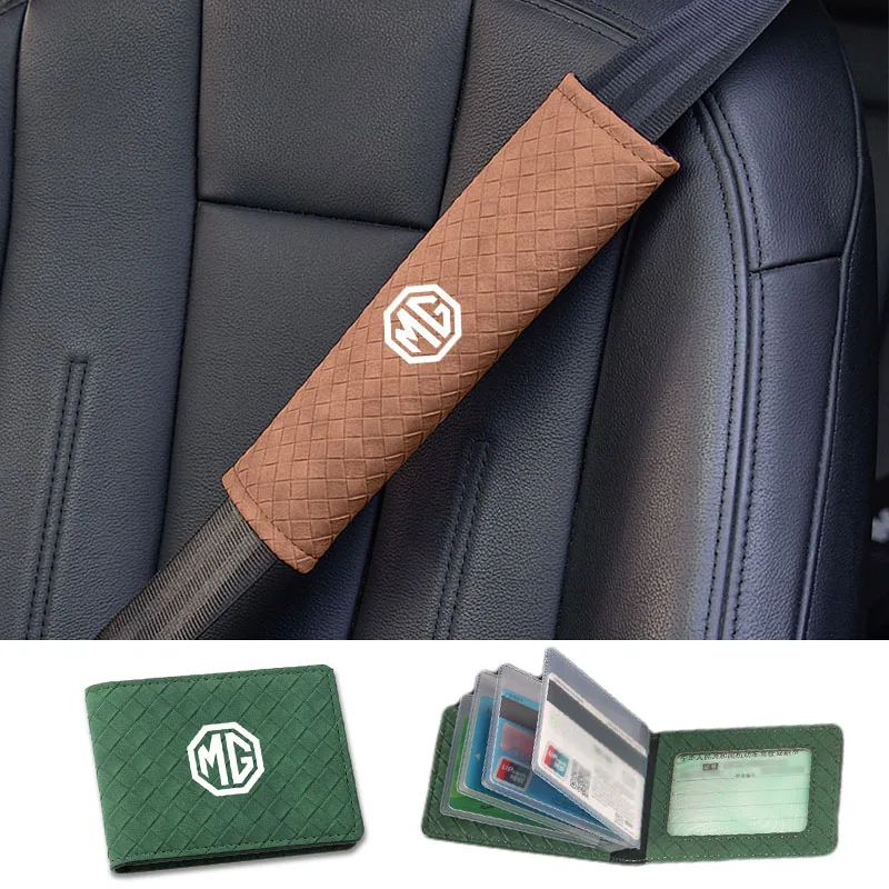 Autos itz gurt bezug Leder F hrerschein ultra d nne Karten tasche f r 