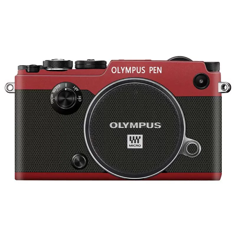 Retro Style) For Olympus PEN-F Anti-Scratch Camera Sticker 