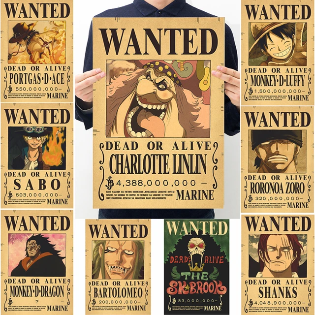 Monkey D Dragon One Piece Wanted