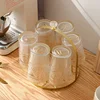 Glass Cup Drying Rack Saving Space Mugs Cups Organizer Sports Bottle Draining Organizer for Kitchen Countertop Bar Home Kitchen 6