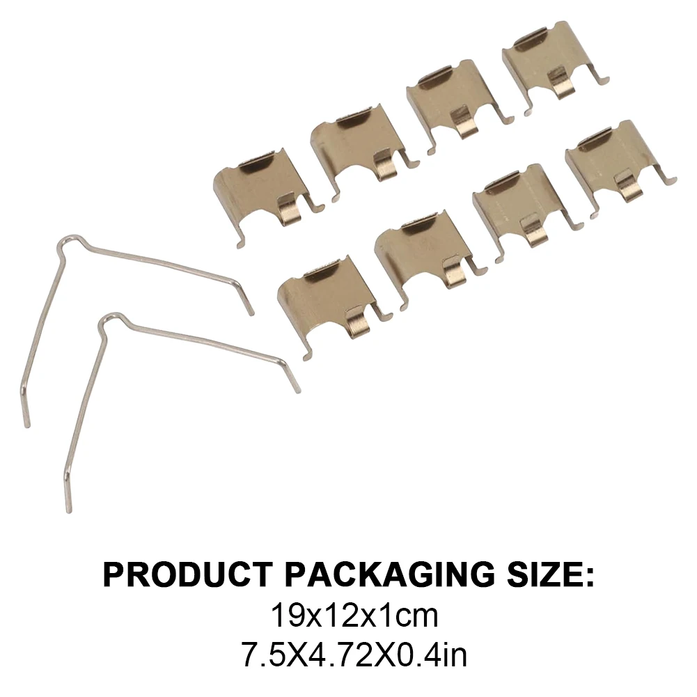 Rear Brake Pad Fitting Kit Replace BPF1166A Car Rear Brake Pads Disc Fitting Kit for Mazda 6 GG GY GH 2002-2014