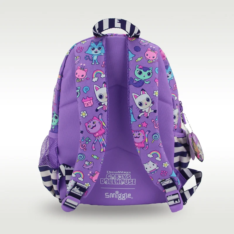 Australia smiggle original children's schoolbag girls Gabby shoulder backpack Kawaii 3-7 year modeling bags 14 inch 4
