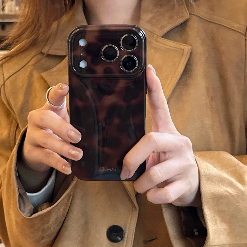 Retro Stylish Amber Phone Case - Hard PC Cover