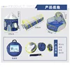 Children Space Capsule Toy Tents Tunnel Baby Indoor Ocean Balls Dry Pool Toddler Playground Park Foldable Play Playpen 3 In 1 6