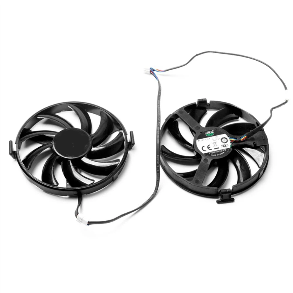 ׷ ī ð ǳ, XFX RX460 RX560 ü  ī  ǳ FY09010H12LPB, DC 12V 0.45A, 1 