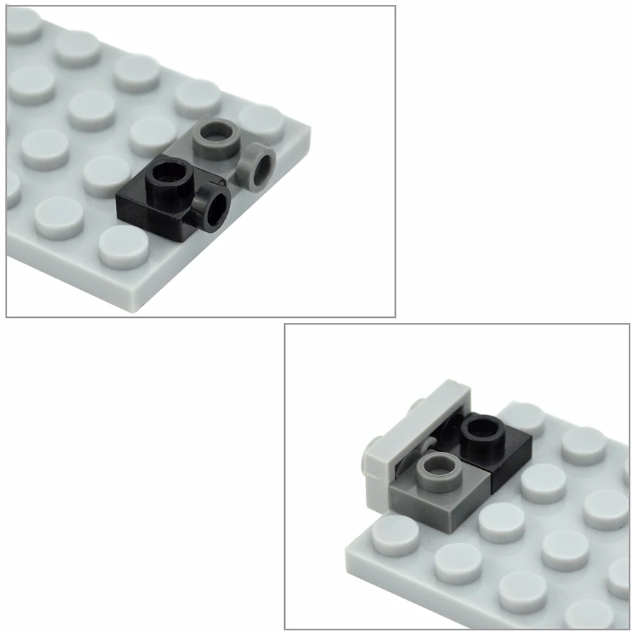DIY 계몽 블록 벽돌 부품 측면, 조립 입자 JH1780 과 호환, 1x1 사이드 노브, D133, 100 개