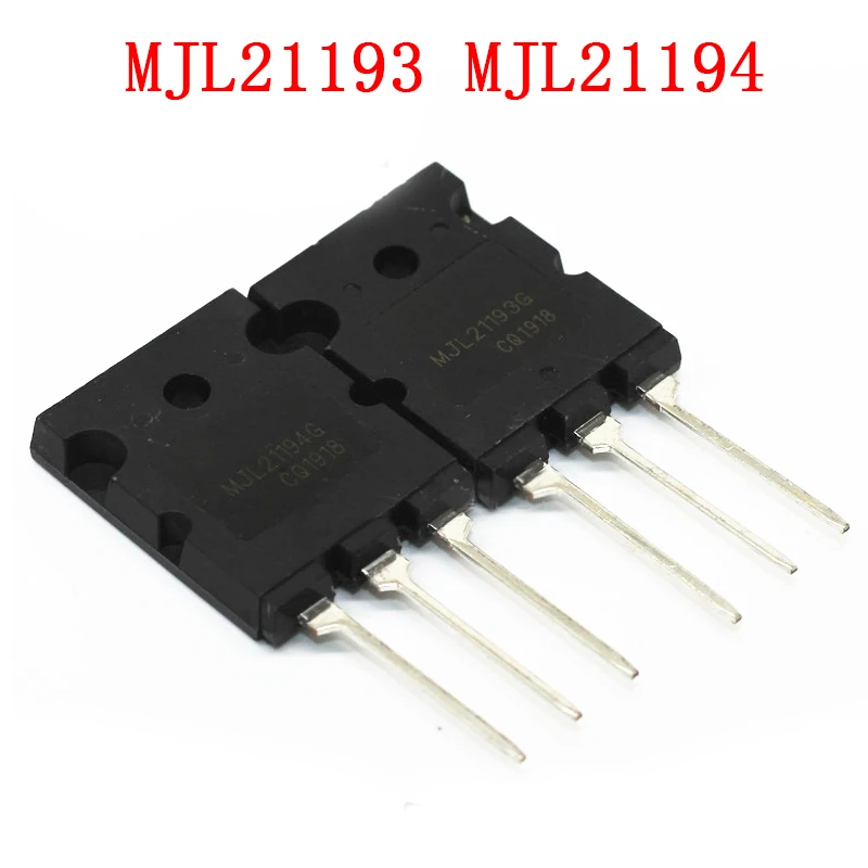 5pairs ( 5pcs MJL21193 + MJL21194 ) TO-3PL MJL21193G MJL21194G TO-3P |