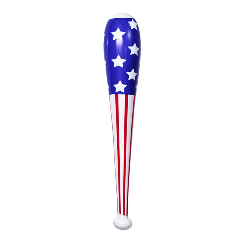 Inflatable Hammer Airtight Clear Print Portable Handheld Anti-crack Recreational PVC American Flag Inflatable Balloon Stick