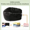 Hoodie Travel neck pillow storage bag Stuffable Neck Pillow Refillable Pillows Sleeper Hold Pillow Neck Support Car Headrest 6
