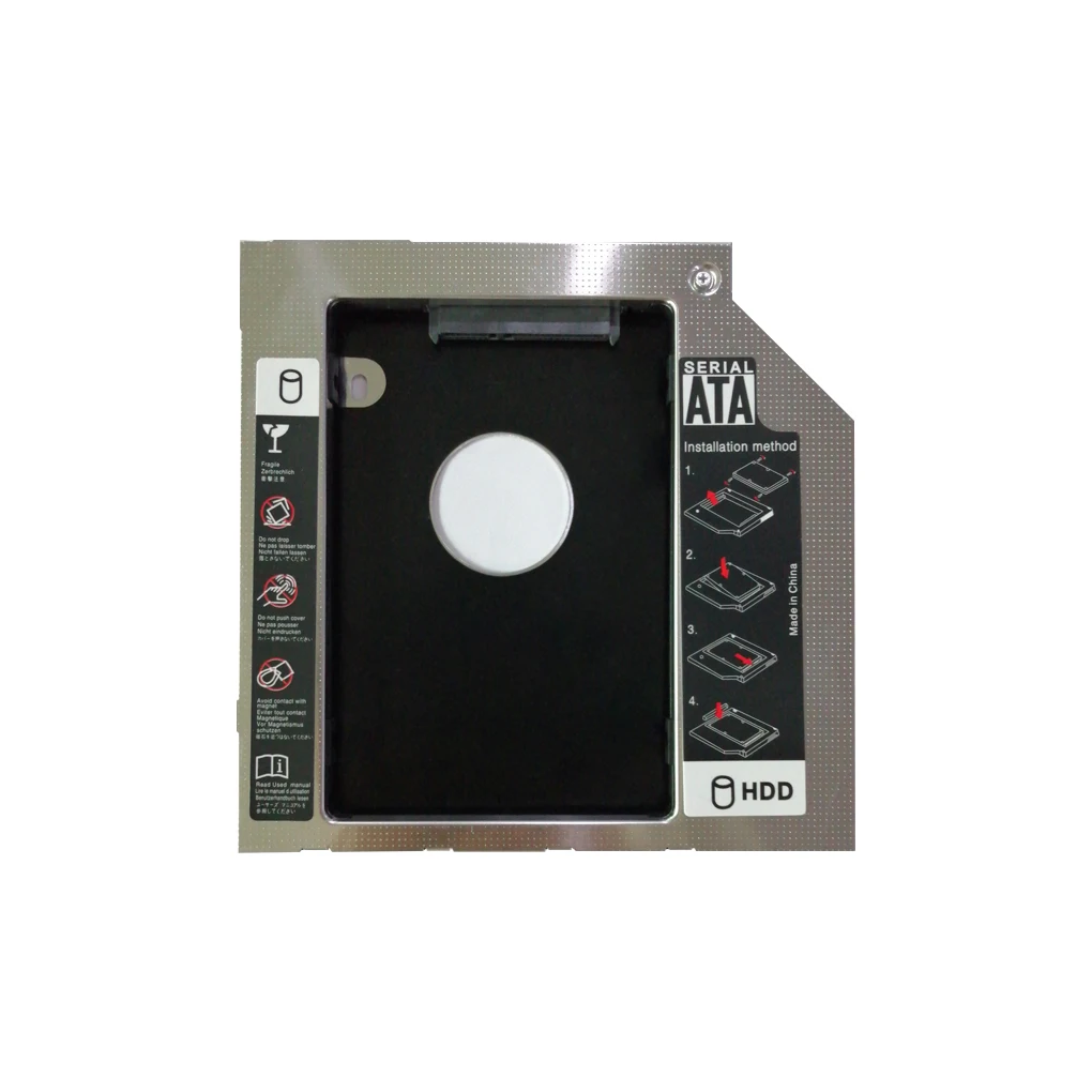 9.5mm HDD Caddy SATA 3.0 for 2.5" SSD Case HDD Enclosure for Notebook Hard Drive Bracket