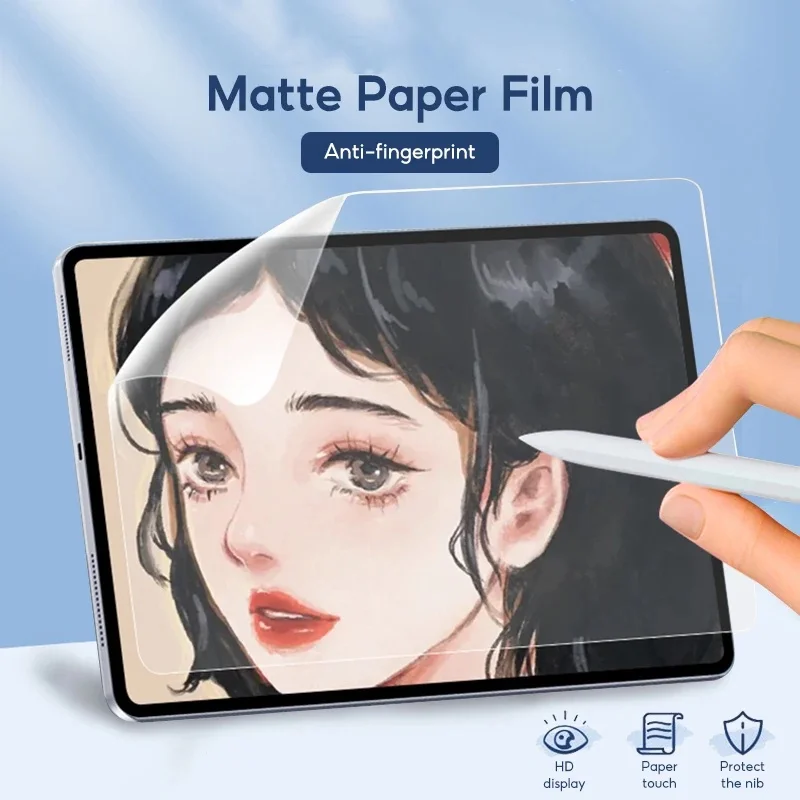 

Protector Film For Huawei Matepad Air 11.5 11 10.4 SE 10.1 T10S T10 Pro 11 10.8 M6 Pro 13.2 MateBook E 12.6 Matte PET Write Film