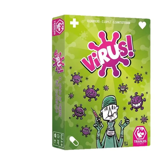 Jeu de cartes familial : Série Virus 1 & 2 & Jeu de société pour adultes Halloween – Divertissement interactif pour groupes de jeunes 4 Jeu de cartes familial : Série Virus 1 & 2 & Jeu de société pour adultes Halloween – Divertissement interactif pour groupes de jeunes 4