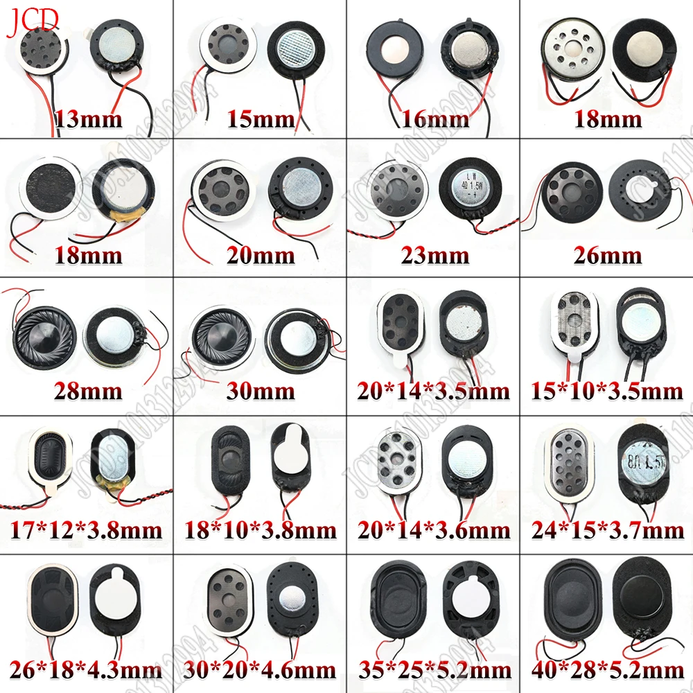 Mini Round Runway Loudspeaker Set – 8 Ohm 0.5W Audio Speakers