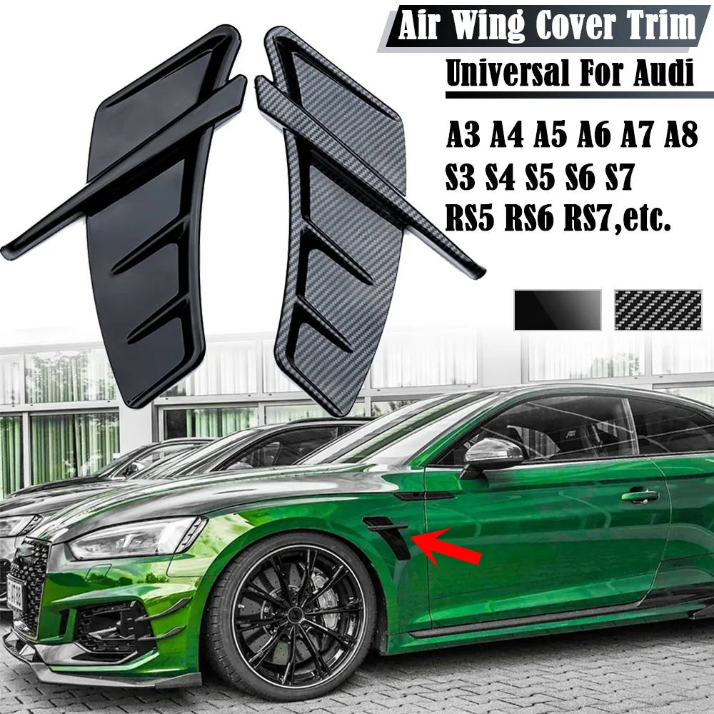 GYWKLCZ 4 Stück Autoaufkleber Seitenstreifen Vinylfolie Auto Dekoration  Aufkleber, für Audi A3/8p/8v/A4/b8/b6/b7/b9/B5/A5/A6: : Auto &  Motorrad